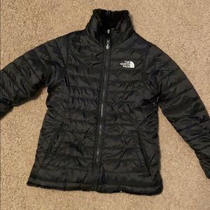Reversible North Face Puffer with Fur-lining